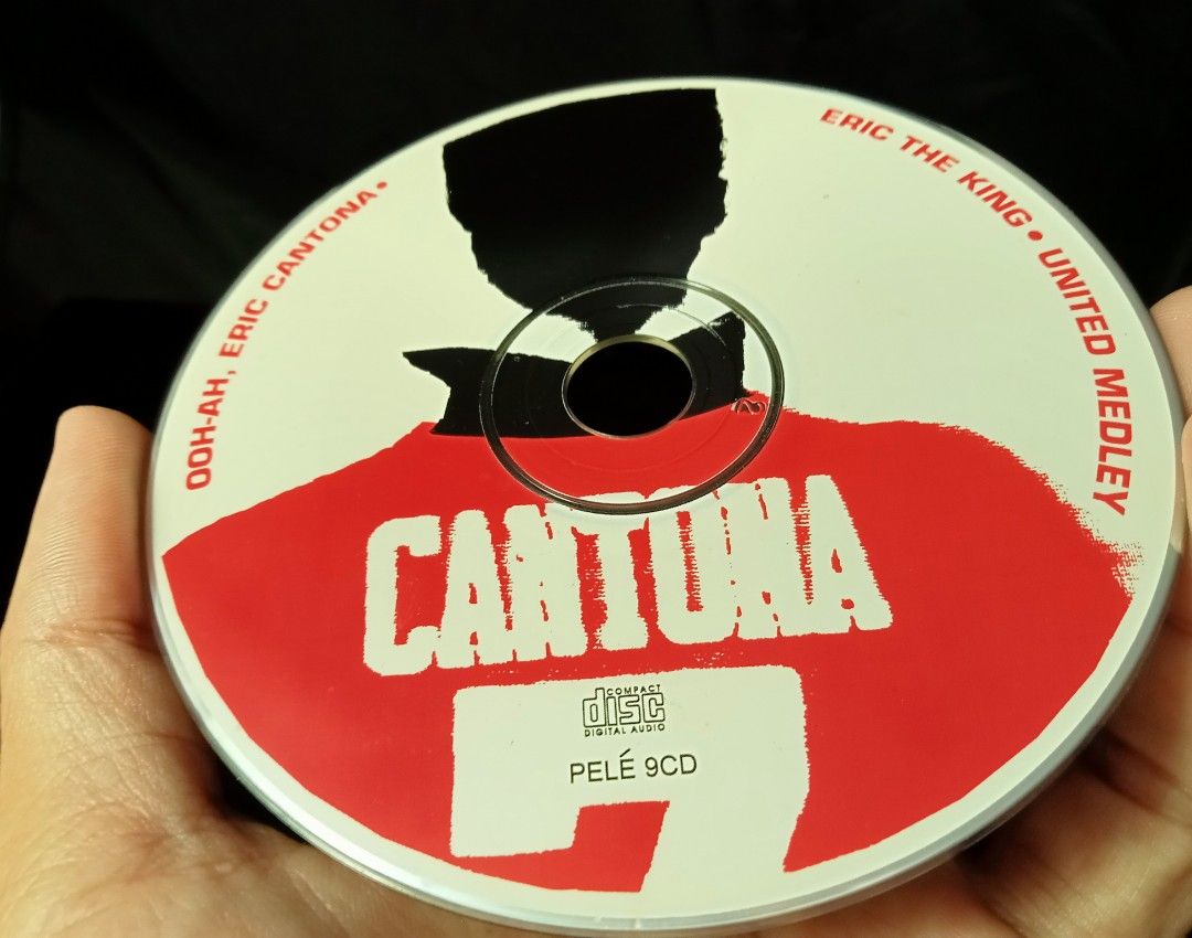 Eric Cantona THE KING Manchester United UK CD Rare football fans