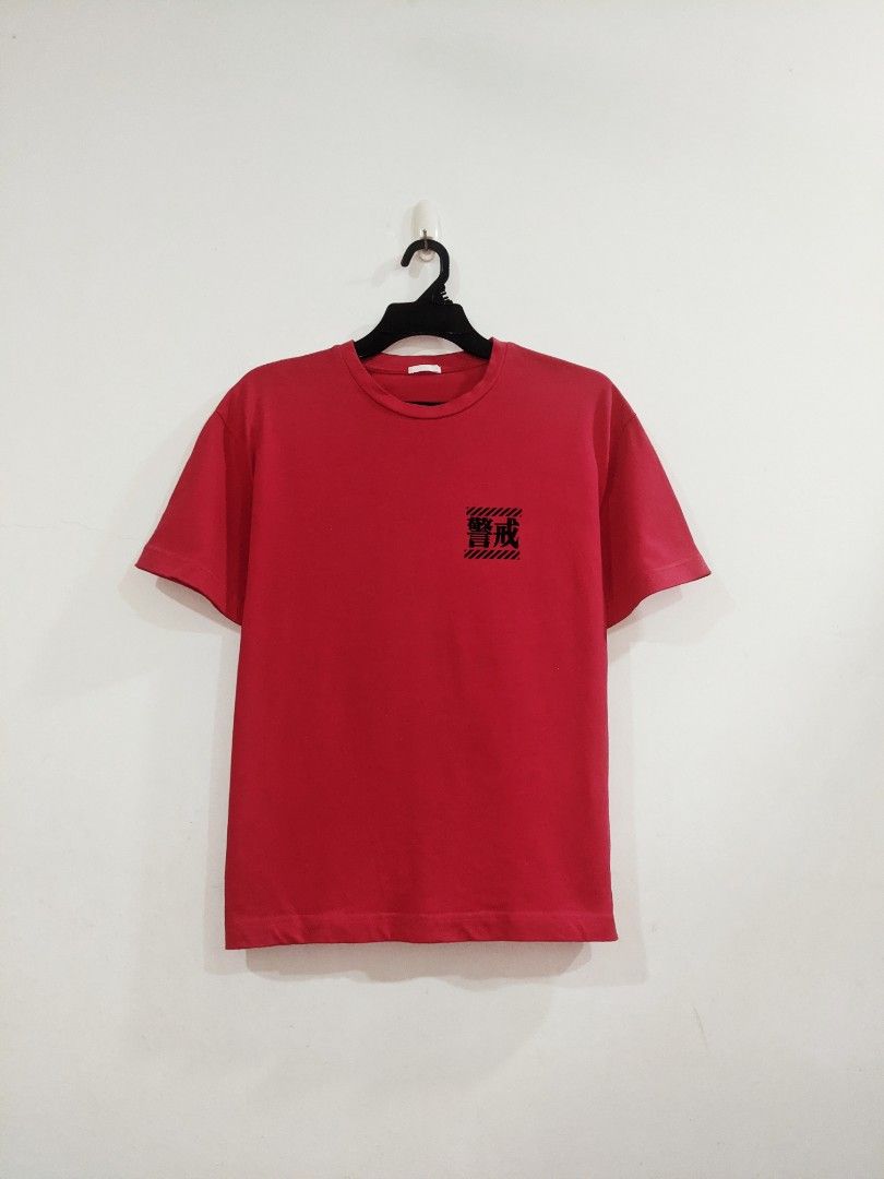 Evagalion anime GU uniqlo, Men's Fashion, Tops & Sets, Tshirts & Polo