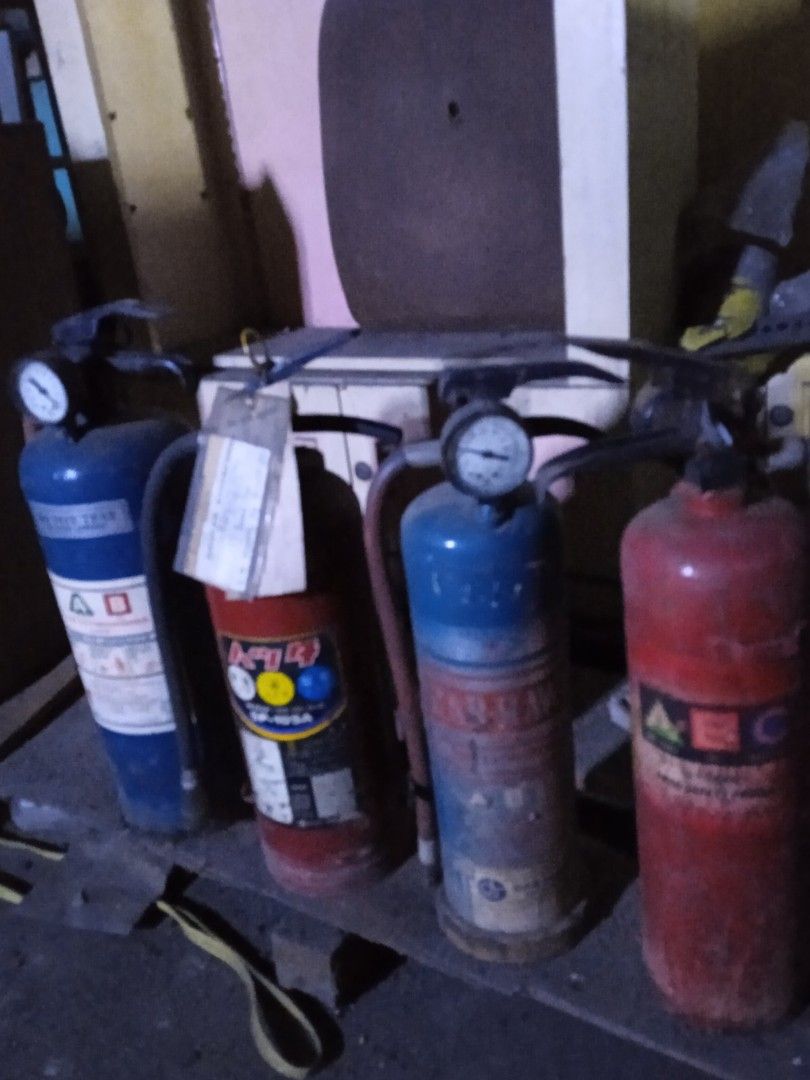 Expired Fire Extinguisher, Commercial & Industrial, Industrial