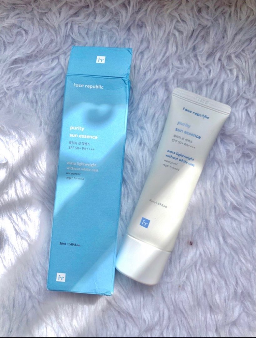 Face Republic Purity Sun Essence SPF50+ PA++++ 50mL, Beauty & Personal