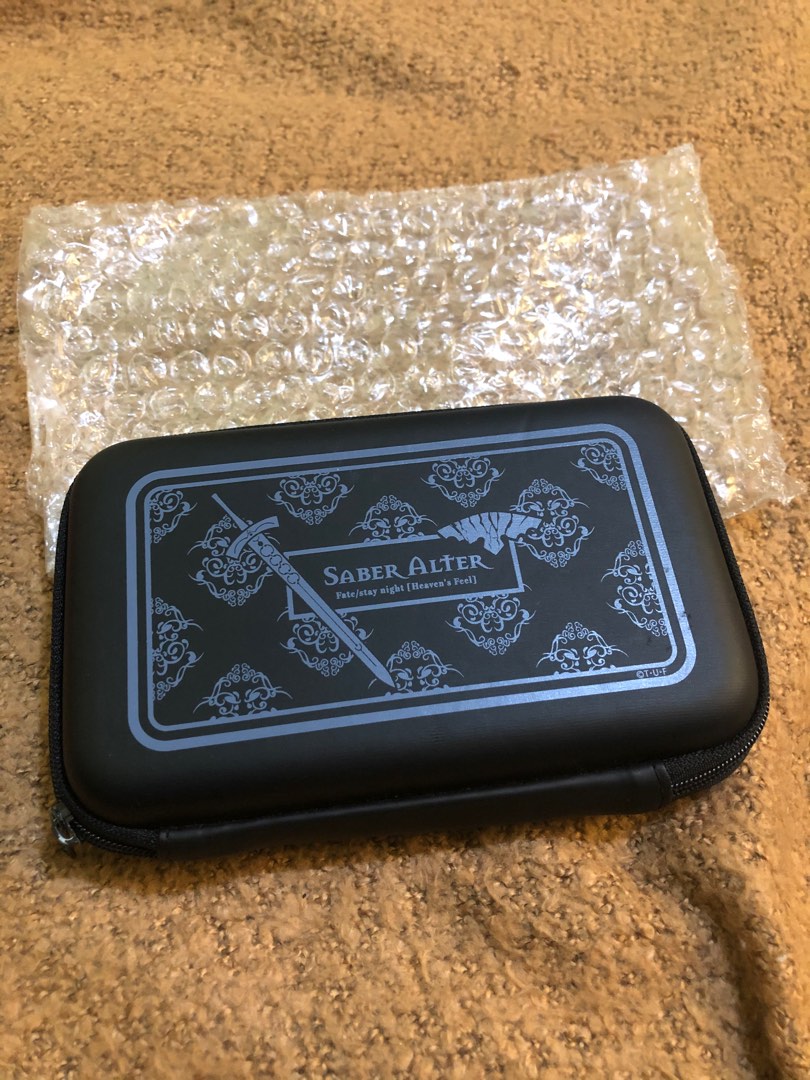 Fate stay night padded case for N3ds on Carousell