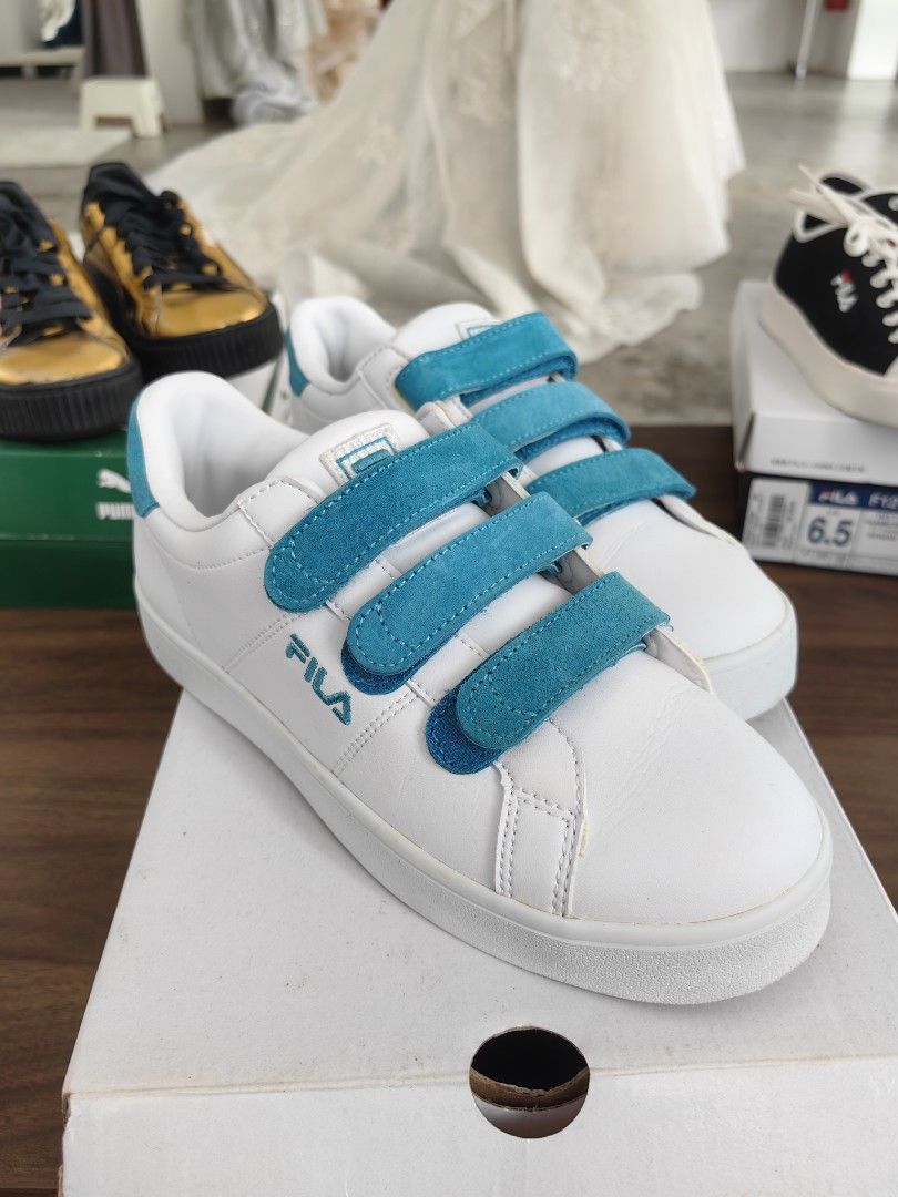 Fila velcro sneakers store