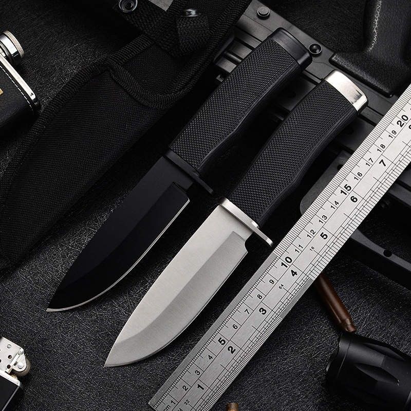 FIXED BLADE CAMPING SURVIVAL TACTICAL EDC KNIFE (Category: Hiking & Camping) located in Manila. Submitted by abundance_protocol (Listing ID 1219343607, Image 2). Description: FIXED BLADE CAMPING SURVIVAL TACTICAL EDC KNIFE can used as a KNIFE for hunting, camping, martial arts training, combat/tactical use or as an EDC knife Overall length: 20cm Blade length: 10cm Blade width: 3cm Handle length: 10cm Blade thickness: 0.3cm Blade material: 3Cr13MO