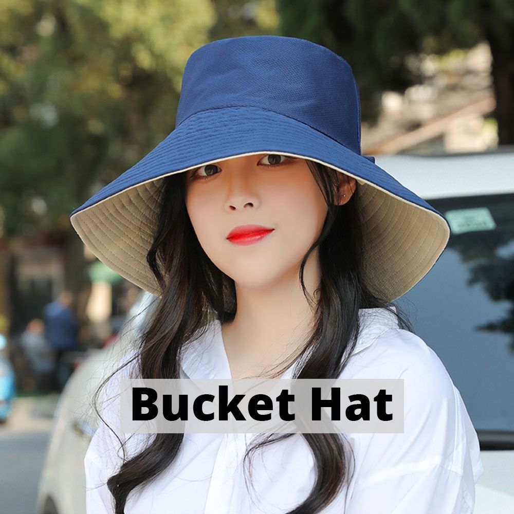 Foldable Bucket Hat Fishing Hat Unisex Wide Sun Cap Soft Cotton & Polyester  Fabric Windproof for Hiking Camping, Men's Fashion, Watches & Accessories,  Caps & Hats on Carousell