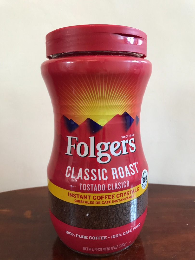 Folgers Classic Roast Coffee (340g), Food & Drinks, Beverages on Carousell