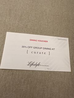 Four Seasons CURATE 35% off voucher