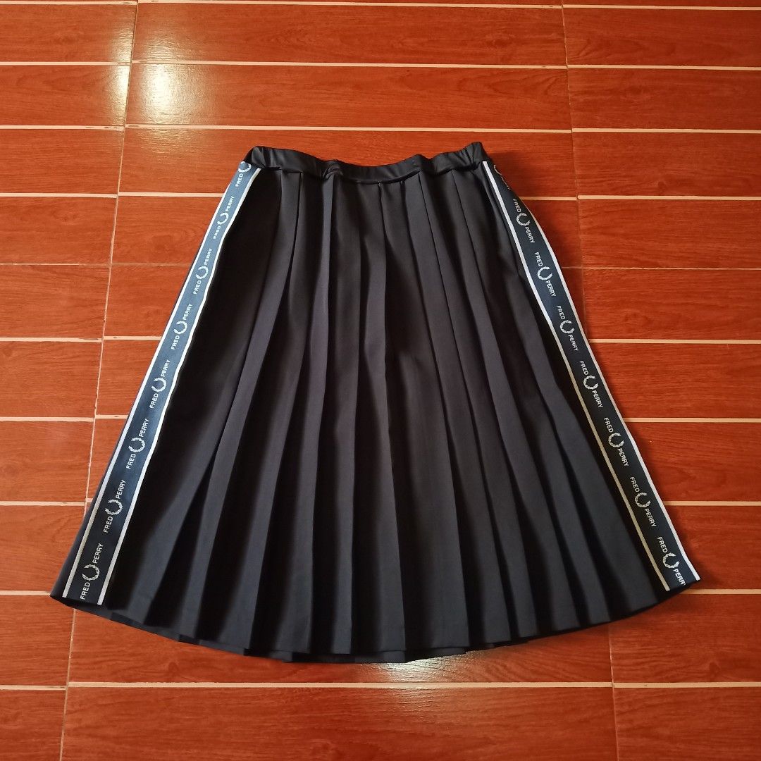 Fred Perry Pleated Skirt Women s Fashion Bottoms Skirts on