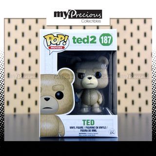 Funko Pop Movies 187 Ted 2 Ted with Remote Vaulted Pop! Vinyl Japan Brown Bear