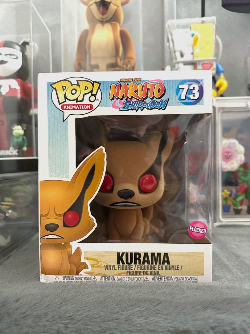 Funko pop naruto kurama flocked super up size, Hobbies & Toys, Toys
