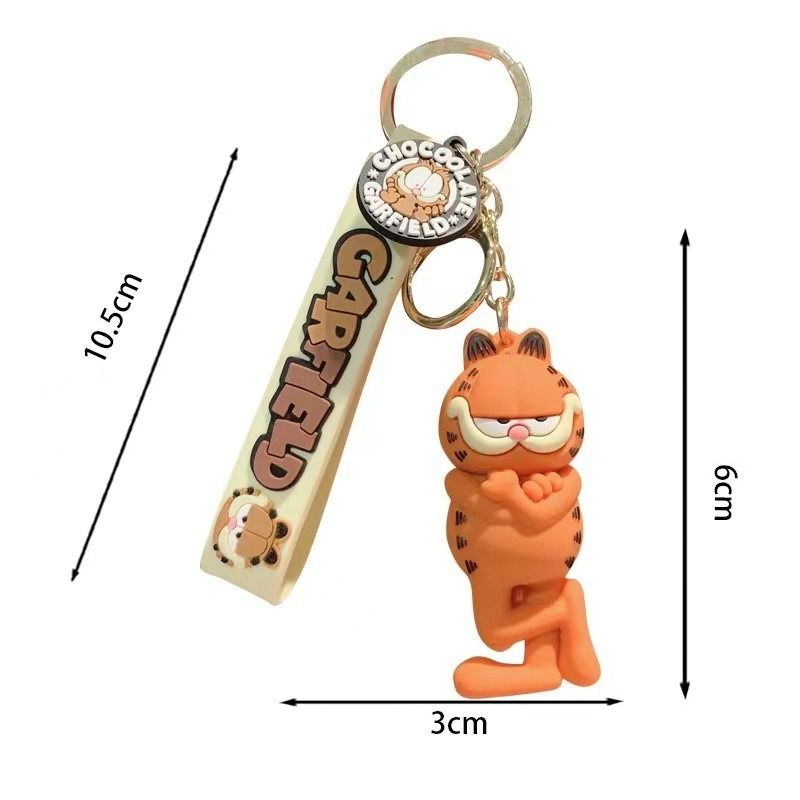 Garfield Keychains / Cake Toppers / Figurines (3 Pcs a Set), Hobbies