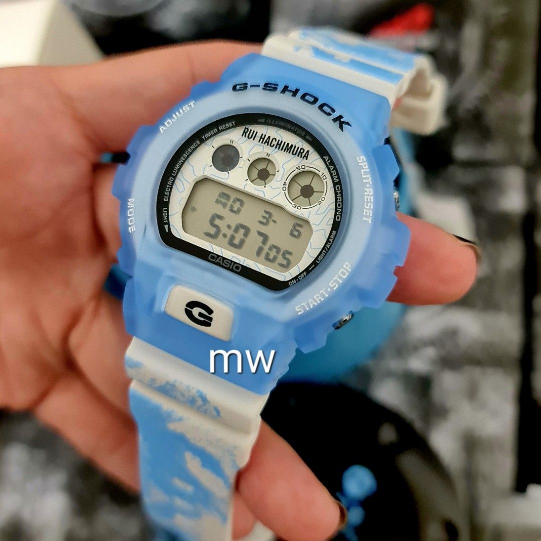 Genuine latest Casio g shock combination Rui Hachimura tough rugged men s watch limited edition dw6900 dw 6900 dw 6900rh dw 6900rh 2dr brand new