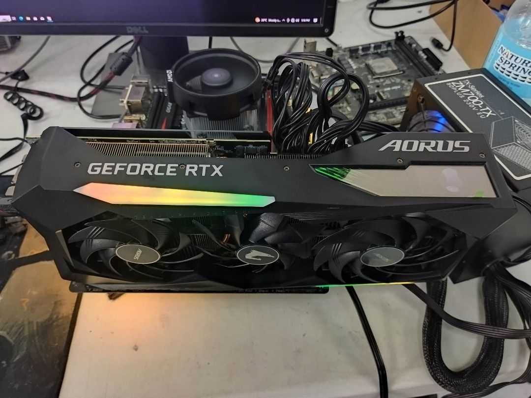 GIGABYTE RTX 3070TI AORUS MASTER (USED), Computers & Tech, Parts ...