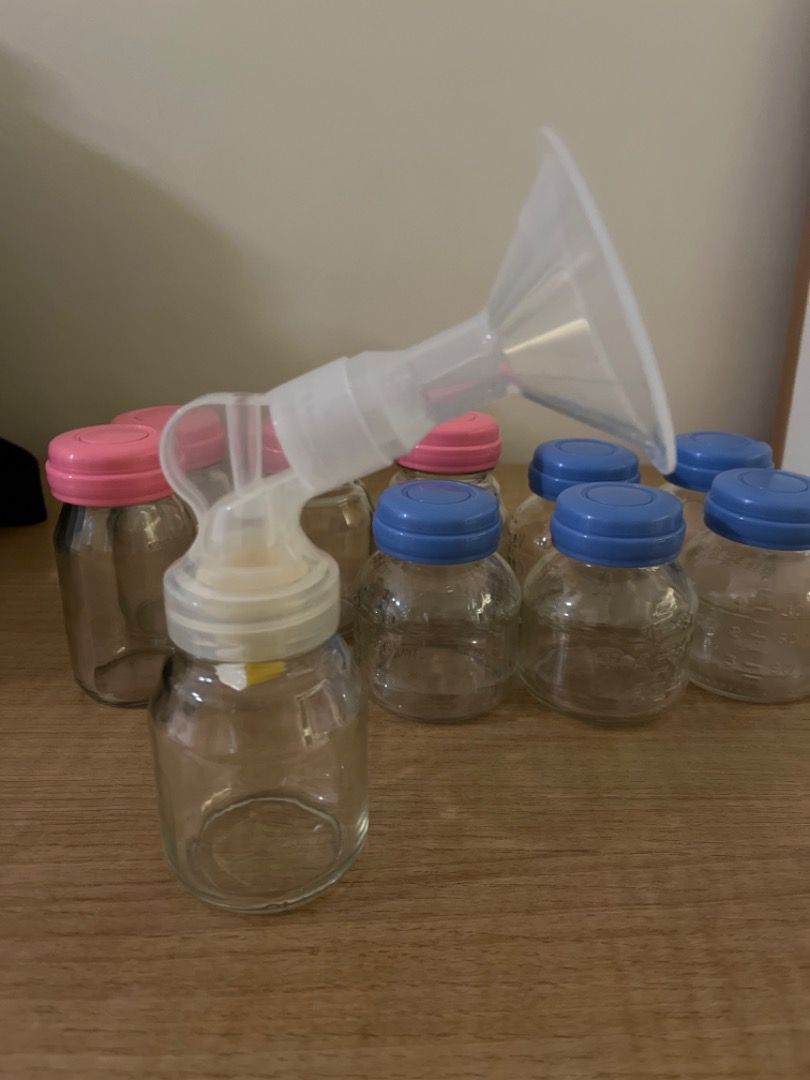 Glass Bottles For EBM Storage, Babies & Kids, Nursing & Feeding, Breastfeeding & Bottle Feeding