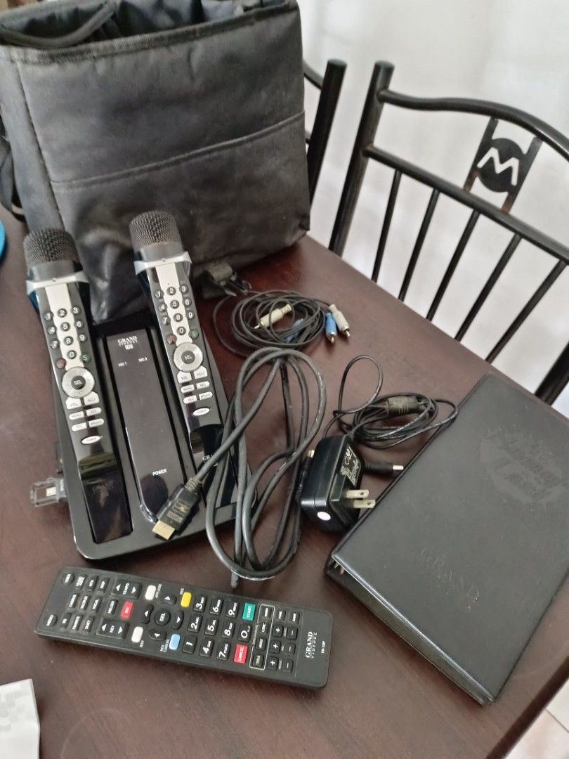 Grand Videoke HD (Category: Other Audio Equipment) located in Minalin. Submitted by thefinecloset (Listing ID 1219213059, Image 3). Description: Grand Videoke HD For Sale: Good Quality Good condition slight honest issue: See last photo but it doesn't affect the quality of the unit. remember nag ffade tlga ang bakal so set ur expectations, mdali nman gawan ng praan. can be repainted or spray . Orig price: Before 29k + Selling for : 12,500 slight n