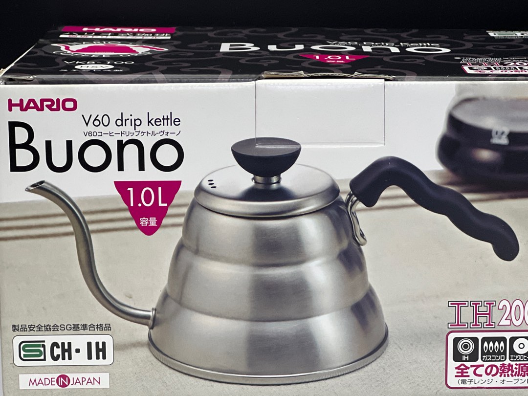 Hario Buono V60 Drip Kettle 1L (BNIB) , TV & Home Appliances, Kitchen