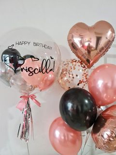 Helium balloons, helium balloon, birthday balloons