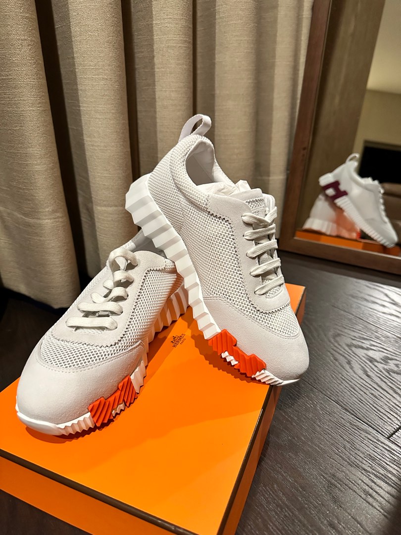 Hermes bouncing sneaker 37.5 Women s Fashion Footwear Sneakers