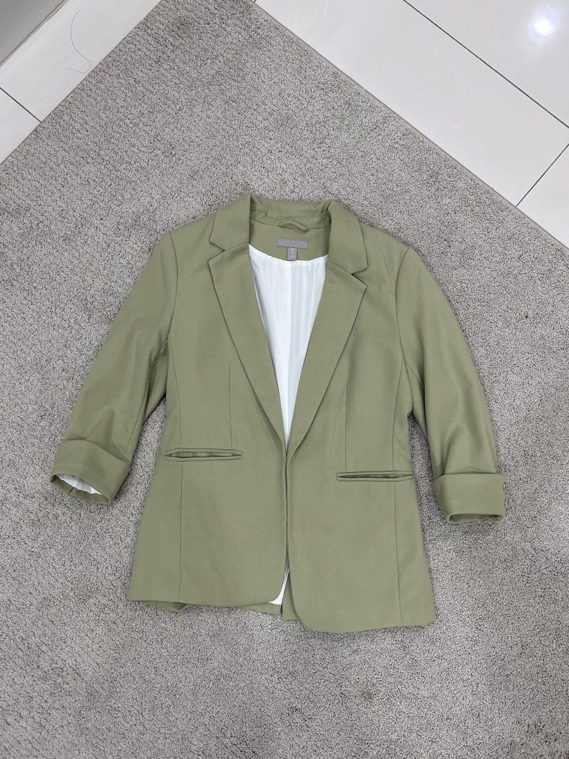 Hm green blazer online