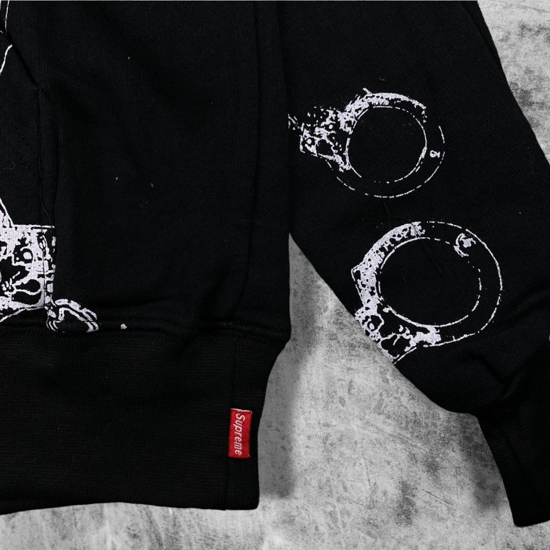 Supreme handcuff hoodie on sale