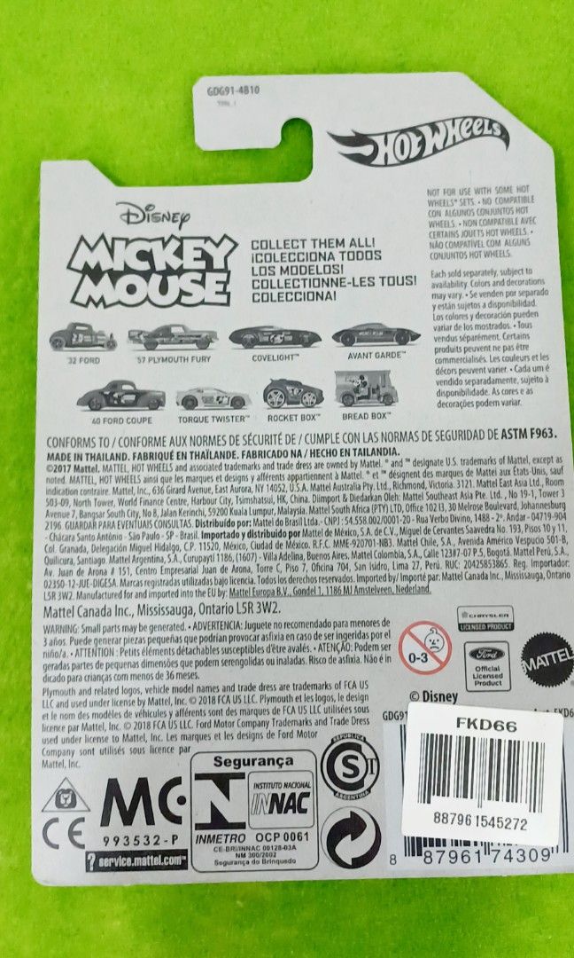 Hot wheels mickey hot sale mouse 2018 walmart