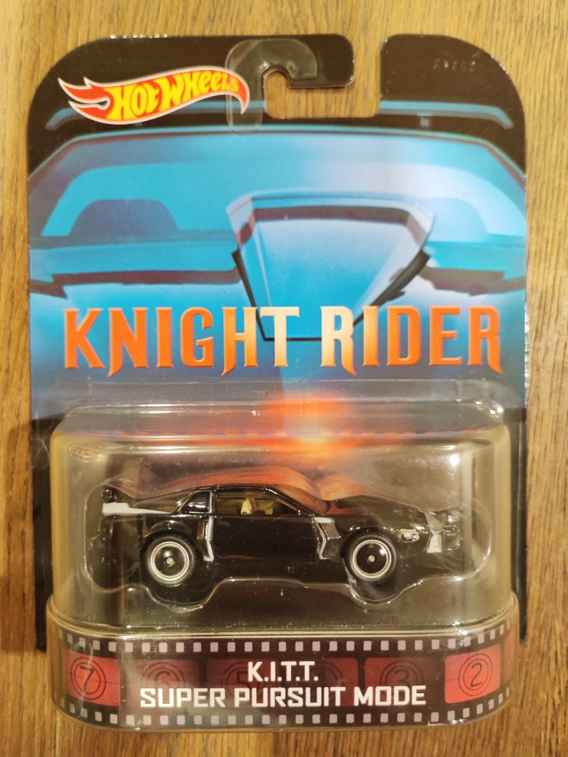 Hotwheels Premium Knight Rider KITT Super Pursuit Mode, Hobbies & Toys ...