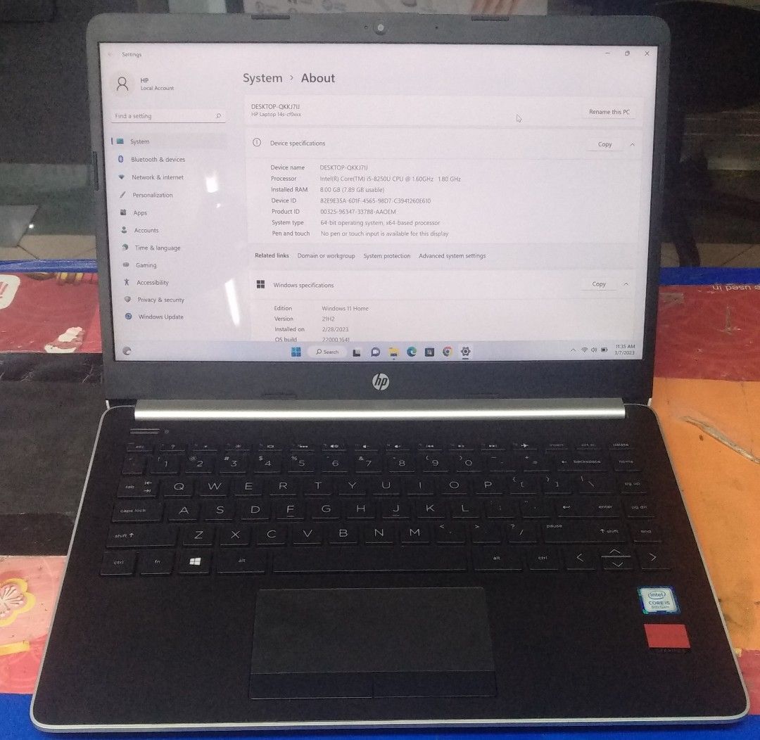 Hp Laptop I5 8th Generation Computers And Tech Laptops And Notebooks On Carousell 9435