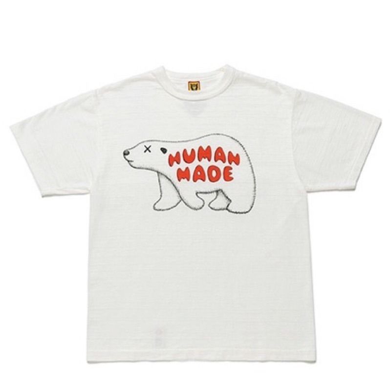 HUMAN MADE x KAWS T-SHIRT KAWS #7 熊T恤, 他的時尚, 上身及套裝, T恤