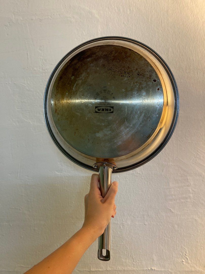 Ikea Frying Pan, Stainless steel/nonstick coating, Furniture & Home