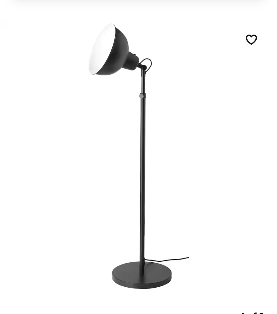Ikea tall floor lamp, Furniture & Home Living, Lighting & Fans