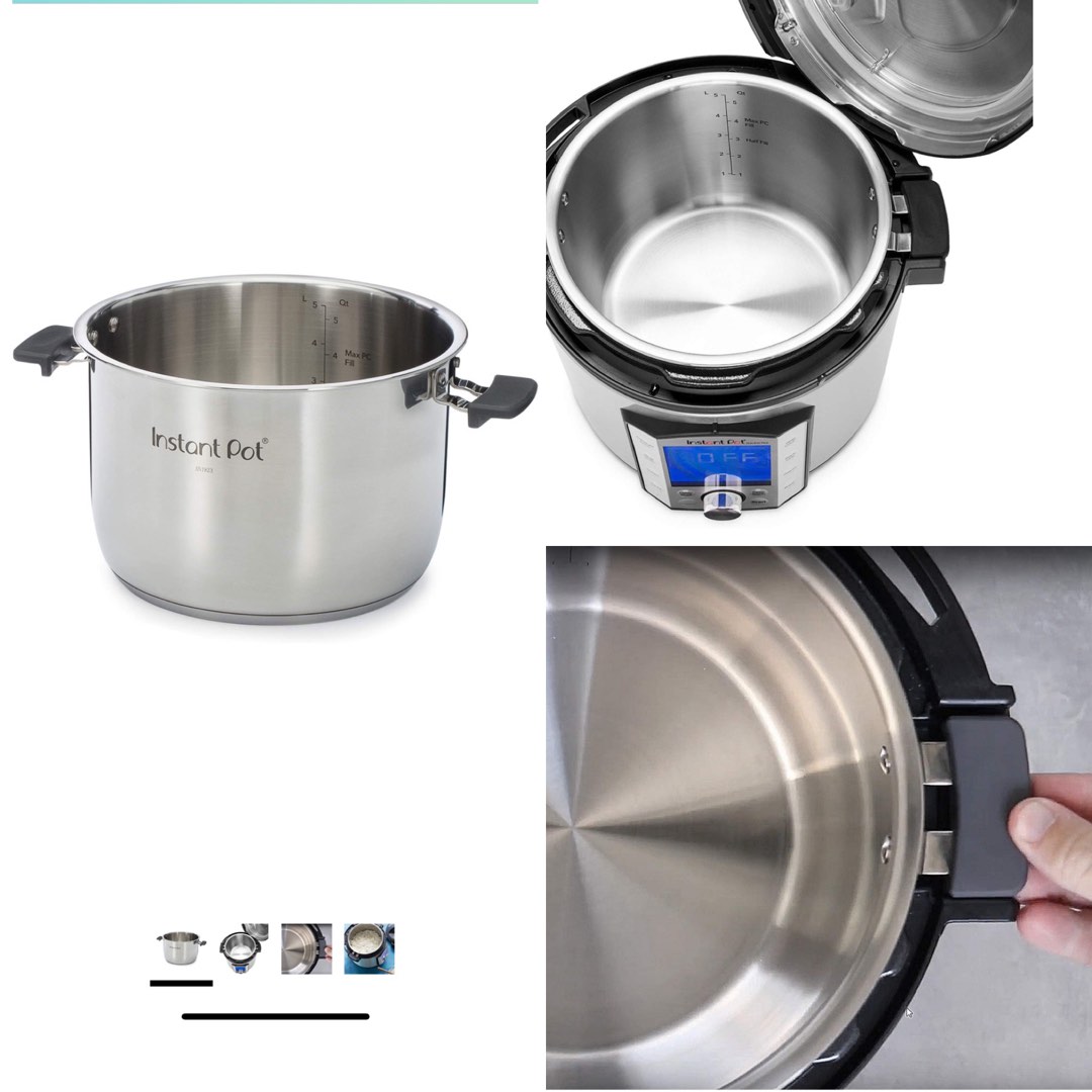 Instant pot inner pot with handles online