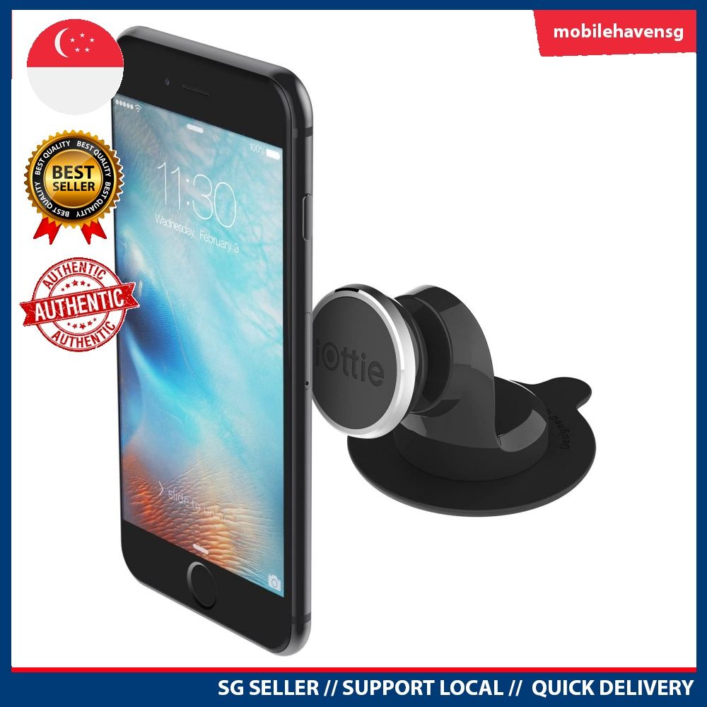 instock] iOttie HLCRIO153RT iTap Magnetic Dashboard Premium Car Mount Holder  for iPhone/Samsung Galaxy, black, Mobile Phones & Gadgets, Mobile & Gadget  Accessories, Cases & Sleeves on Carousell