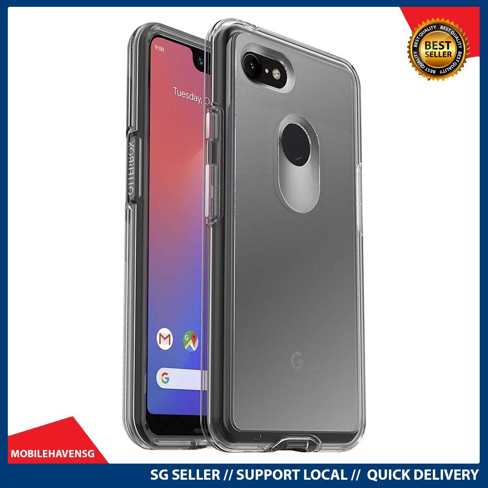 instock OtterBox SYMMETRY CLEAR SERIES Case for Google Pixel 3 XL Retail Packaging CLEAR Mobile Phones Gadgets Mobile Gadget Accessories Cases Sleeves on Carousell