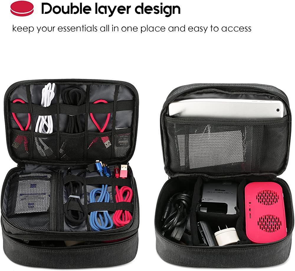 Procase travel gear best sale organizer