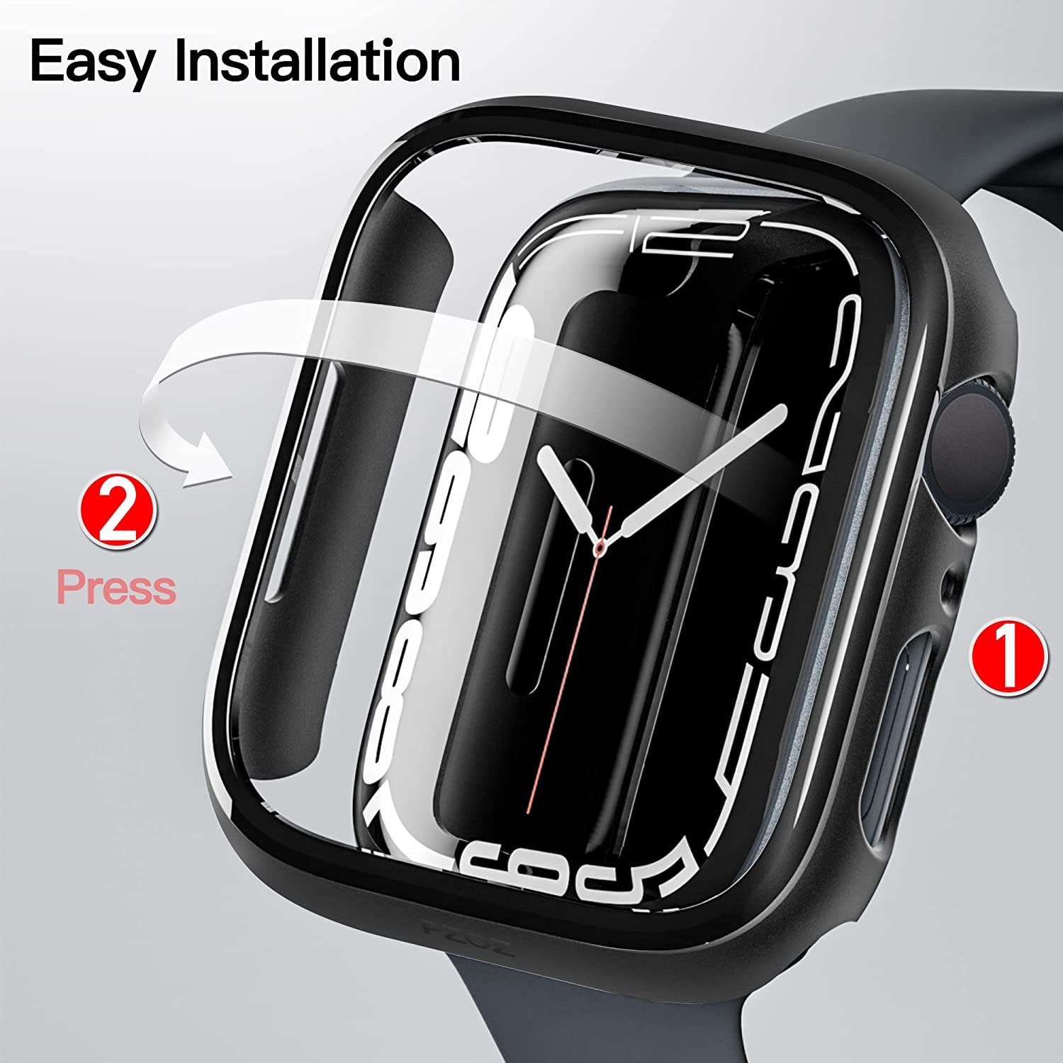 instock PZOZ Compatible for Apple Watch Series 8 7 41mm Screen