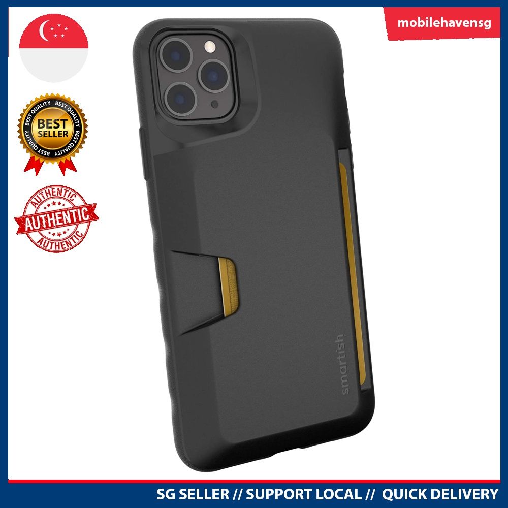 instock] Smartish iPhone 11 Pro Max Wallet Case Wallet Slayer - Main Image