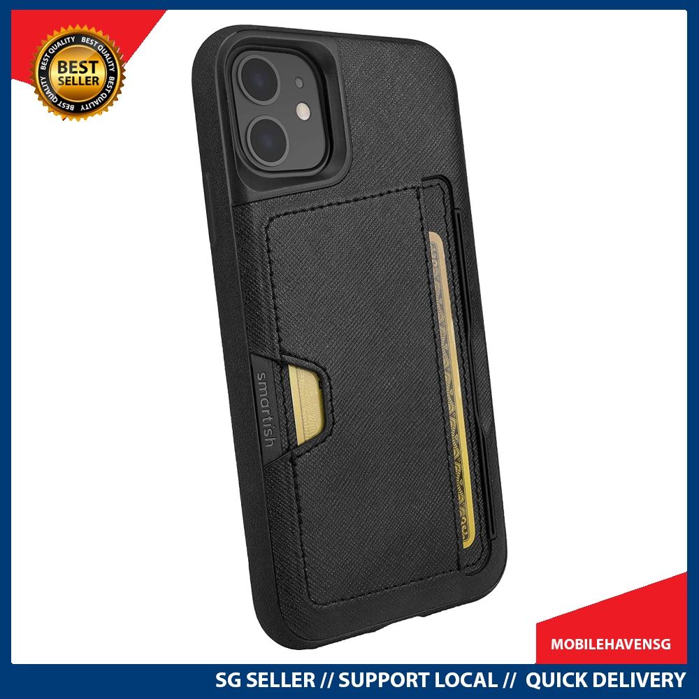 instock] Smartish iPhone 11 Wallet Case Wallet Slayer - Main Image