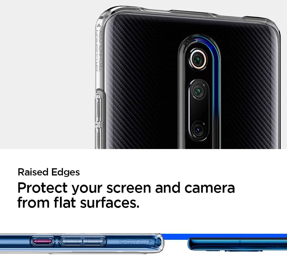instock Spigen Compatible for Xiaomi Mi 9T Mi 9T Pro Case Liquid Crystal Crystal Clear Mobile Phones Gadgets Mobile Gadget Accessories Cases Sleeves on Carousell