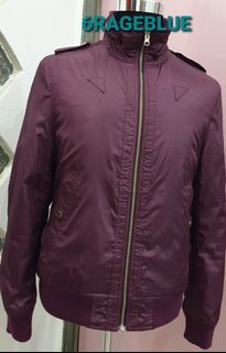 Jaket 6rageblue 2 in 1 maroon