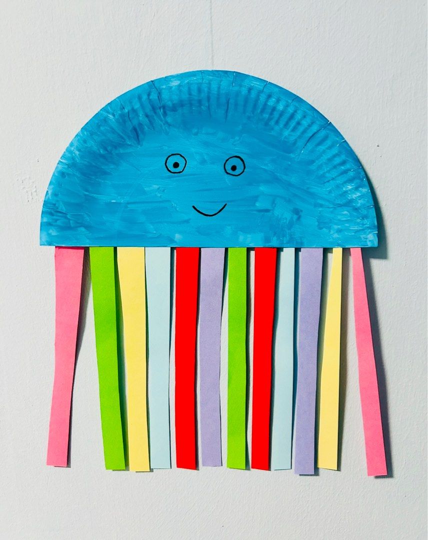 Jellyfish Craft, Hobbies & Toys, Stationery & Craft, Handmade Craft on