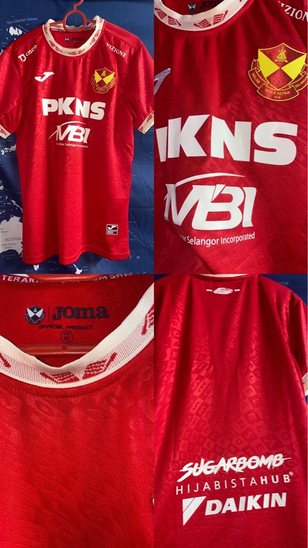 Jersi Selangor 2023 Home Red Men S Fashion Activewear On Carousell Jersi Selangor 2023 Home Red Men S Fashion Activewear On Carousell