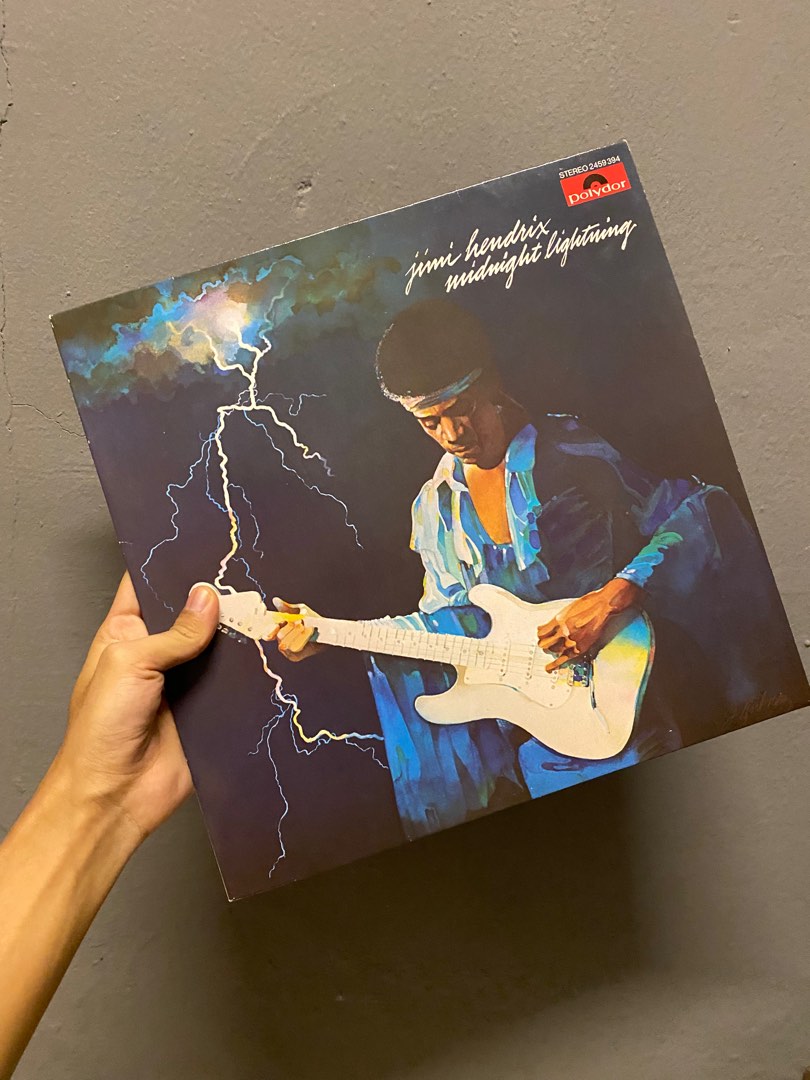 Jimi Hendrix - Midnight Lightning (Machine Gun), Hobbies & Toys, Music &  Media, Vinyls on Carousell