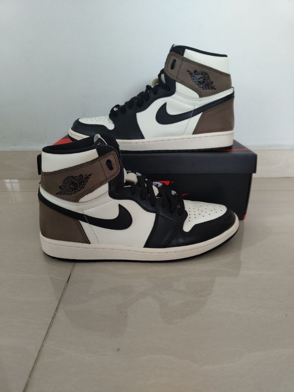 Air jordan top 1 dark mocha