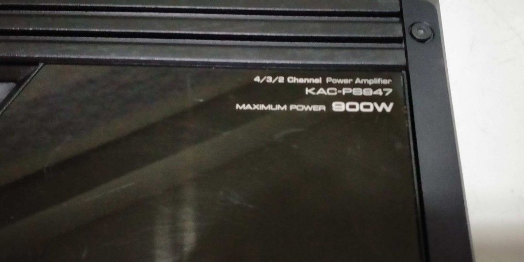 Kenwood car amplifier, Audio, Soundbars, Speakers & Amplifiers on Carousell