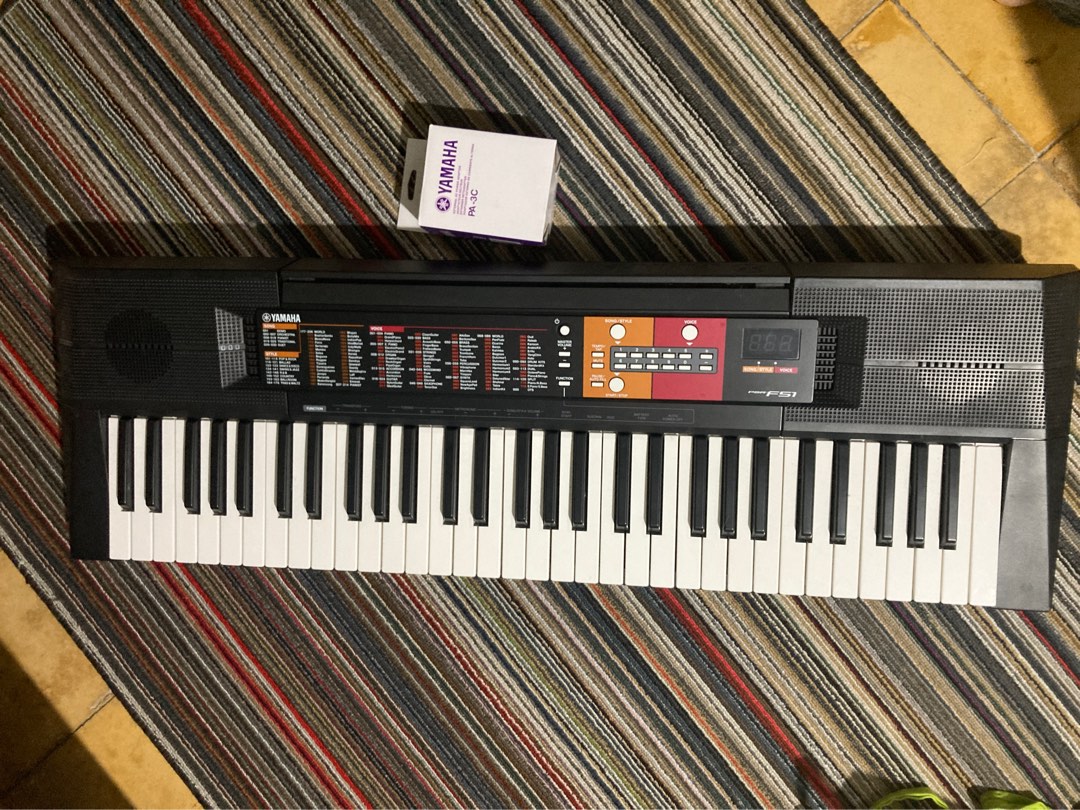 Keyboard Musik Organ Piano Yamaha PSR F51, Musik & Media, Alat di Carousell