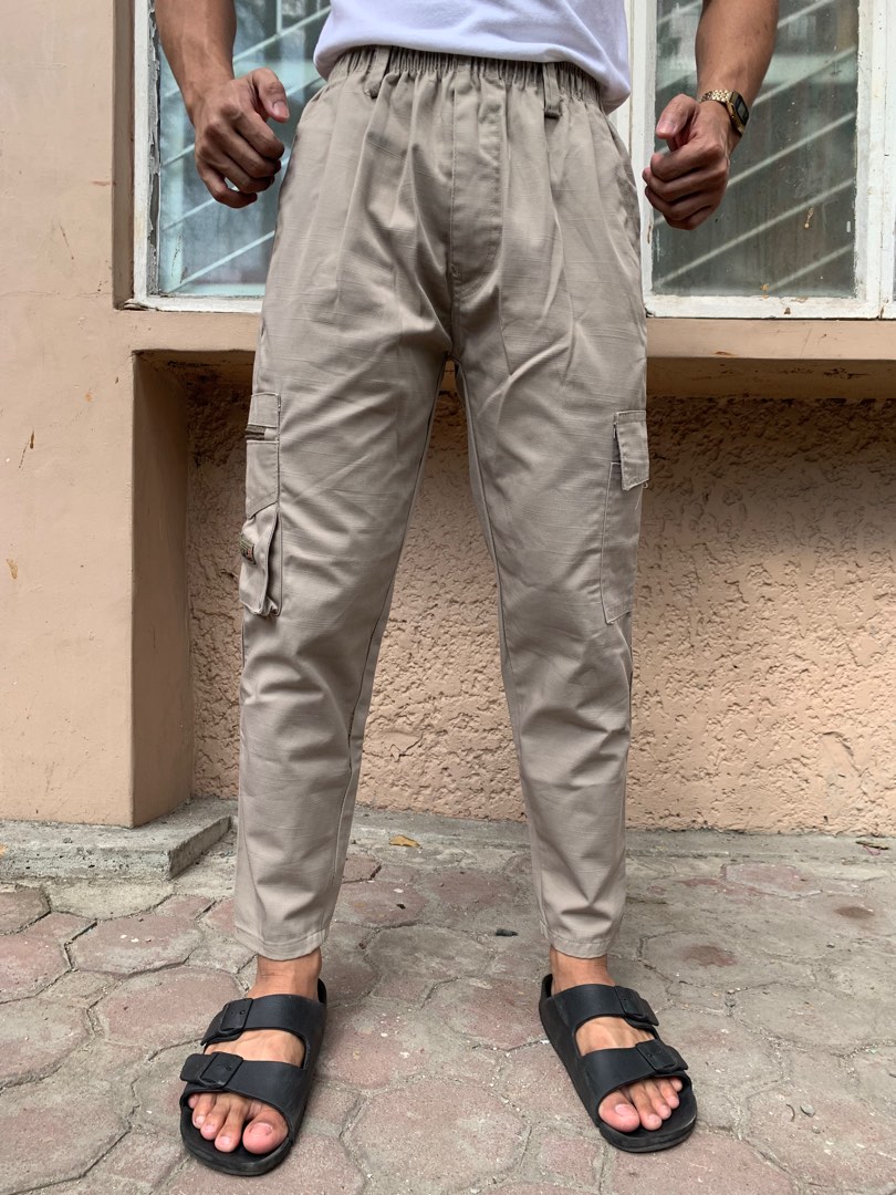 Khaki Cargo Pants on Carousell