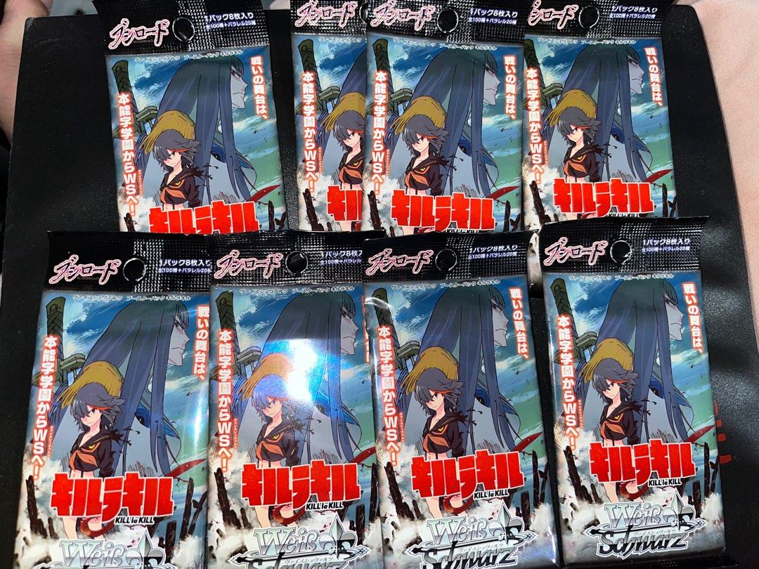 Kill la kill weiss shwarz booster pack, Hobbies & Toys, Toys & Games on Carousell Kill la kill weiss shwarz booster pack, Hobbies & Toys, Toys & Games on Carousell