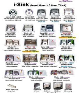 Kitchen sink Monic I 420 B  WA 93504823