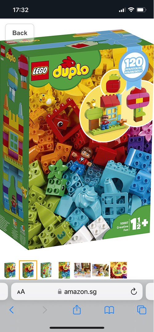 Lego Duplo Creative Fun Bldg Blocks 10887 Hobbies Toys Toys Games on Carousell