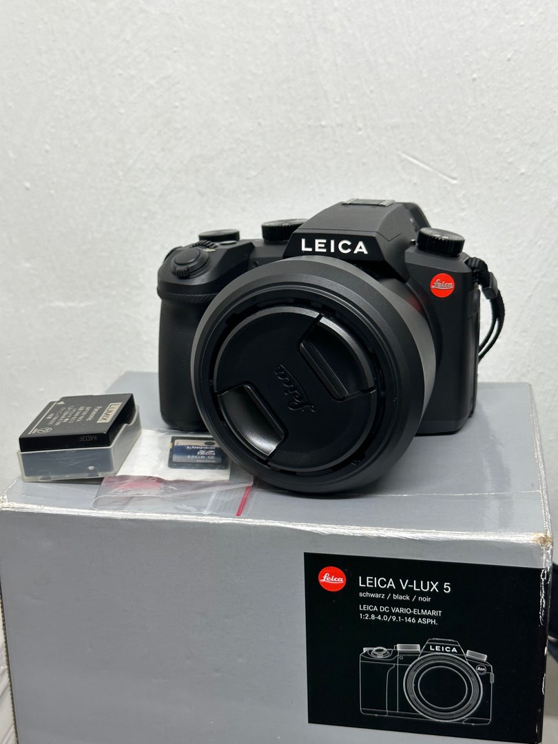 Appareil Photo Bridge Leica V-Lux 5 Noir Version E
