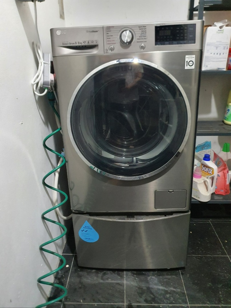 LG Washing Machine + Dryer, TV & Home Appliances, Washing Machines and